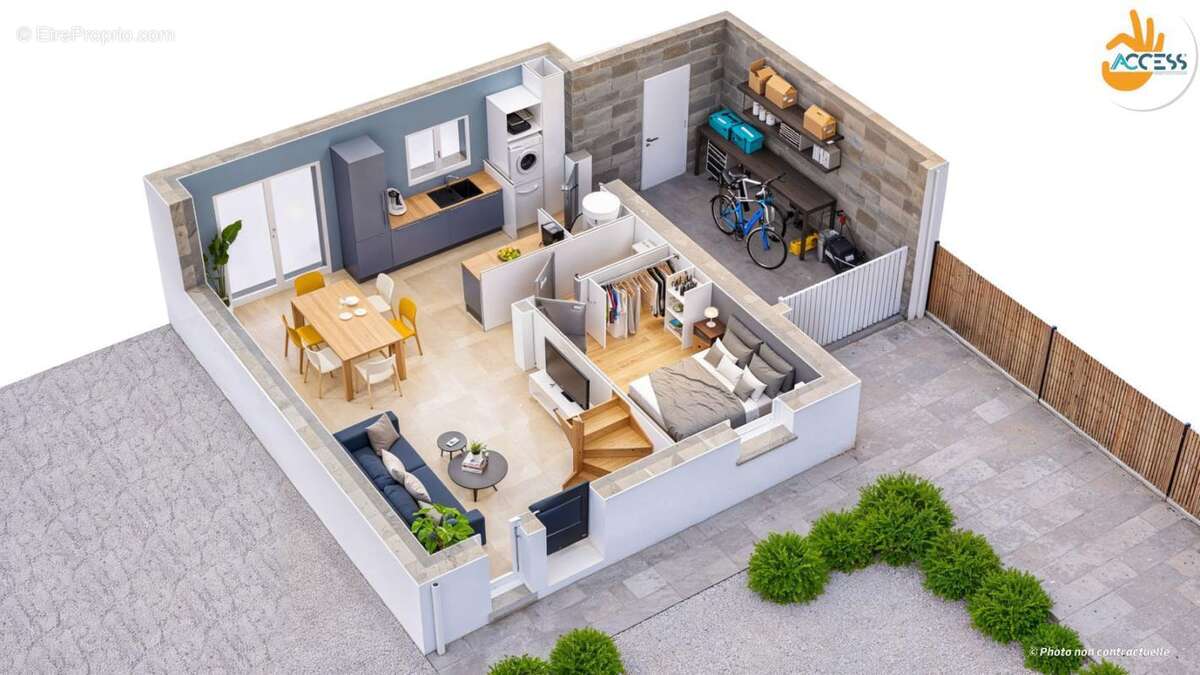 Maison 6 pièces 82 m2 - photo 2