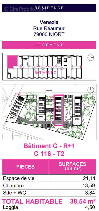 Appartement à NIORT