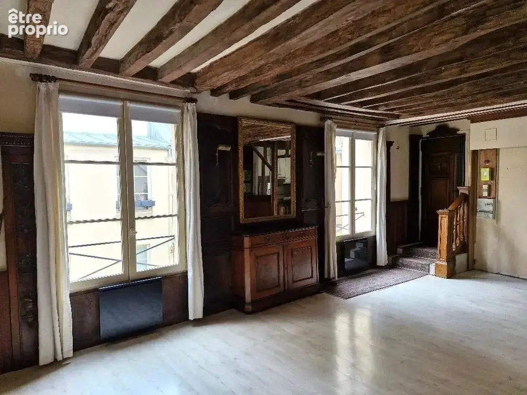 4° - hotel de sully - 2/3 pieces ensoleille - photo 3