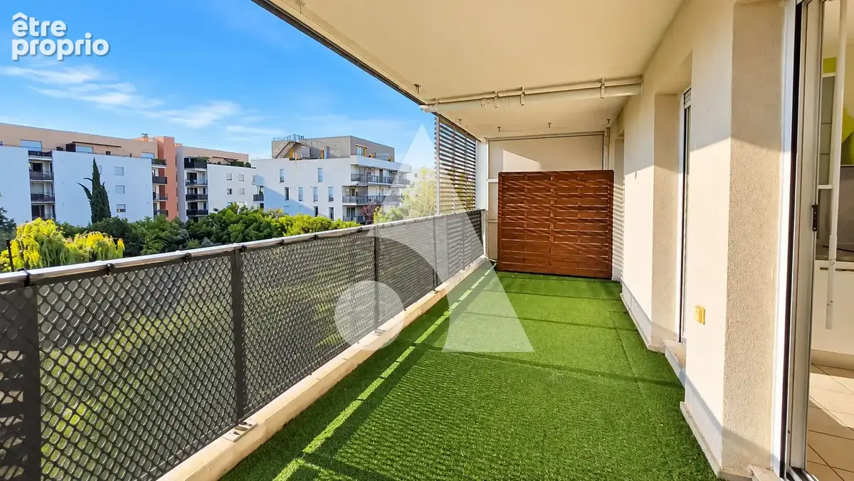 EN EXCLUSIVITÉ ! Montpellier Malbosc  F2 de 47 m² avec terrasse de 17 m² - photo 2