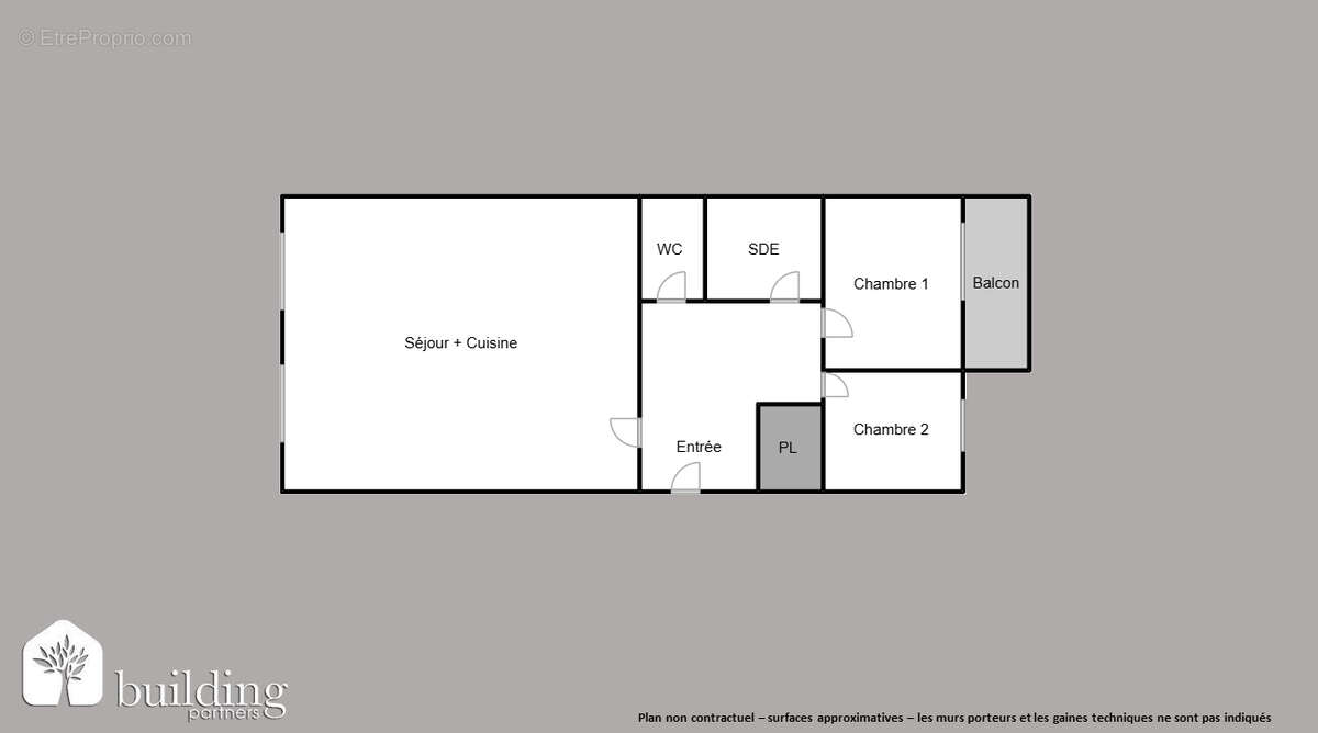 Appartement à LEVALLOIS-PERRET