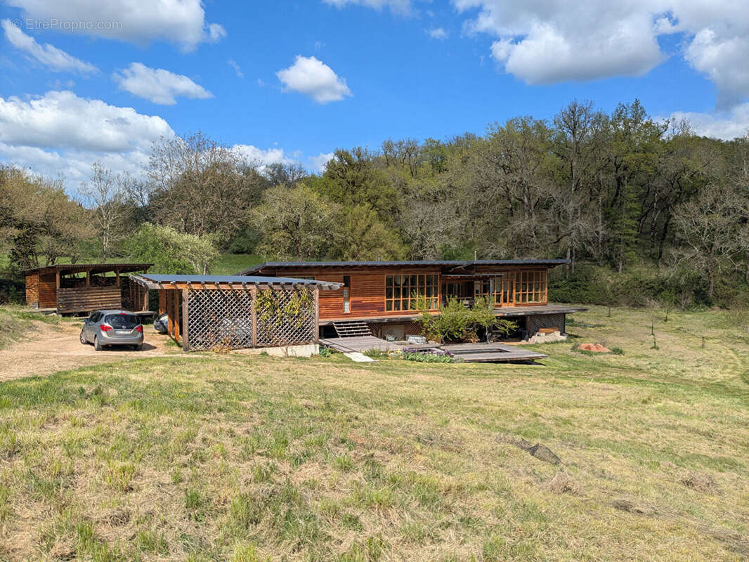 Maison en bois bioclimatique sur grand terrain - photo 18