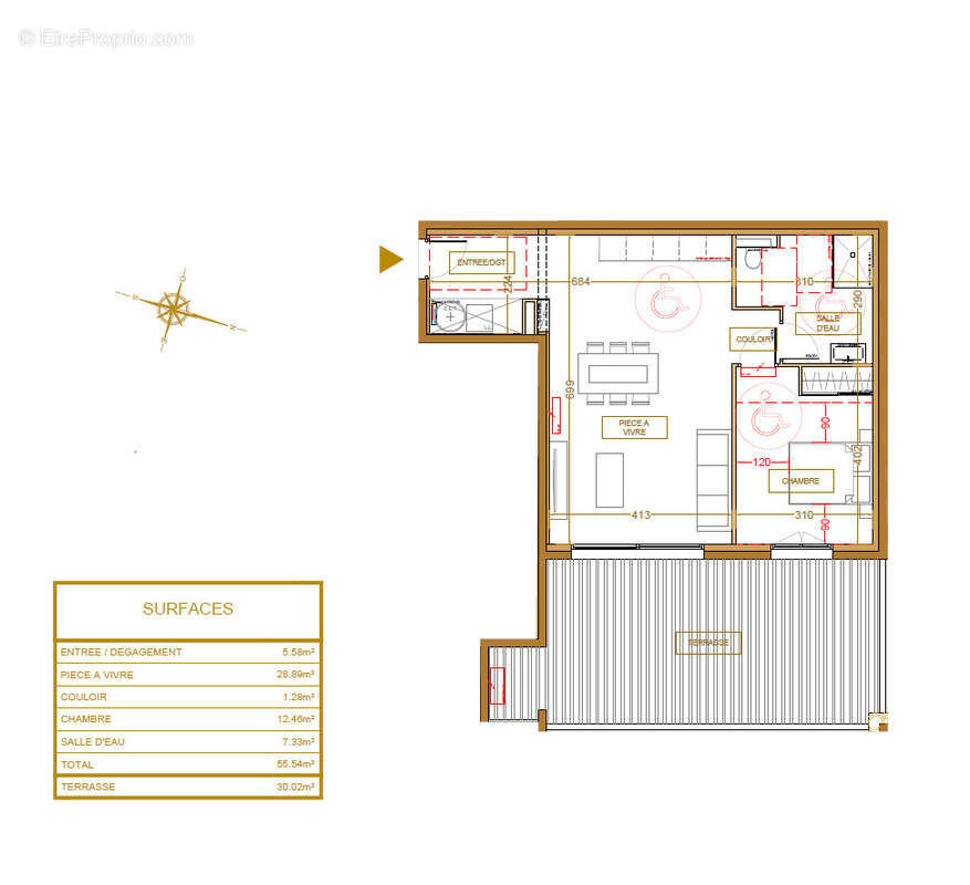Appartement à SARI-SOLENZARA