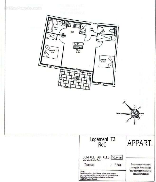 Appartement à NARBONNE