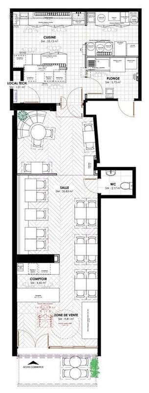 Photo 2 - Commerce à LEVALLOIS-PERRET