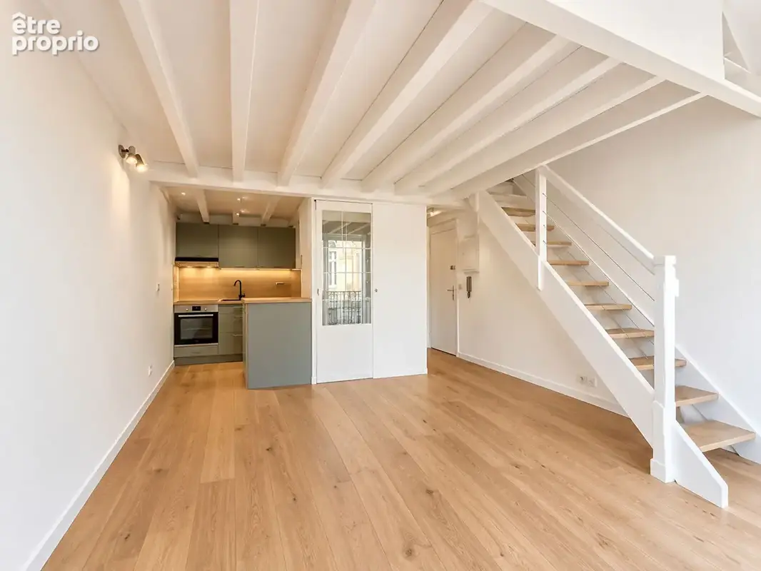 Bordeaux T2 en duplex Bordeaux centre 35 m² - photo 1