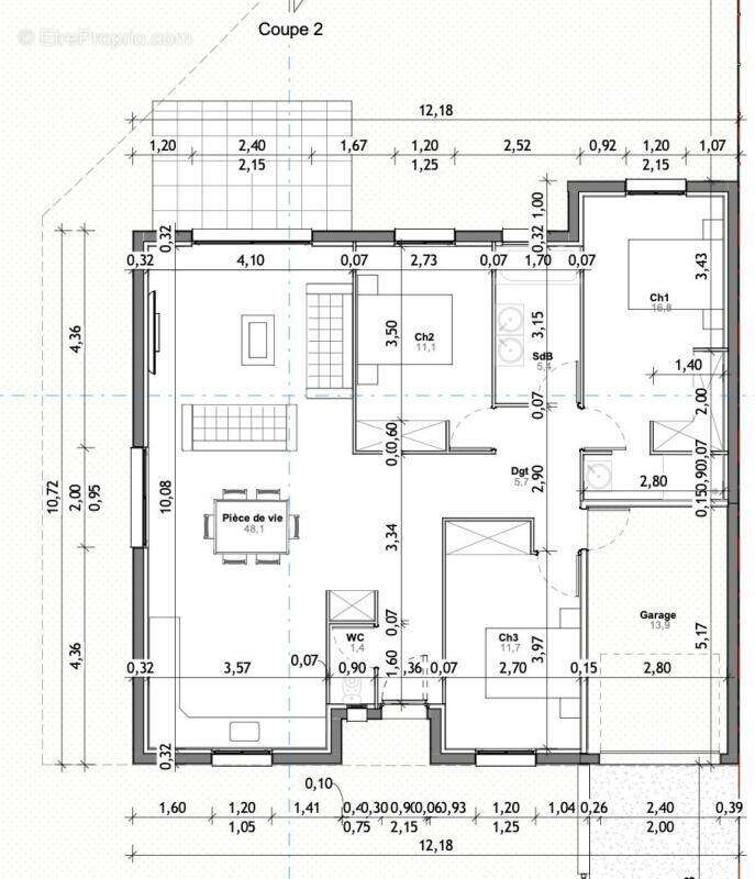 Villa neuve de 100 M2 3 chambres terrain de 462 M2 - photo 2