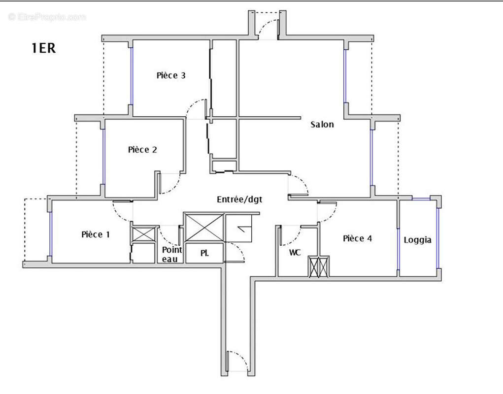 Appartement à SAINT-BRIEUC