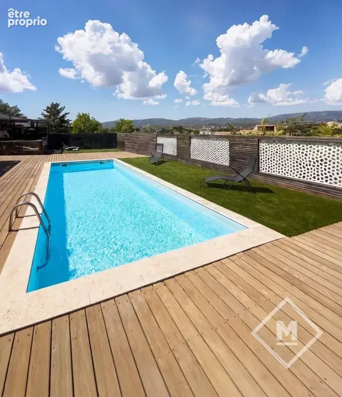 vente maison plain pied avec piscine cuisine d'été garage Allauch DPE C - photo 5