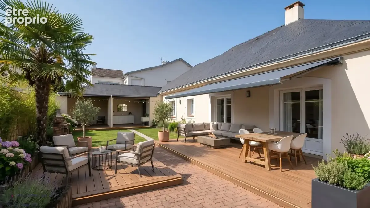 Maison de plain-pied  3ch, 116 m² + combles 73 m²  Orvault Petit Chantilly - photo 7