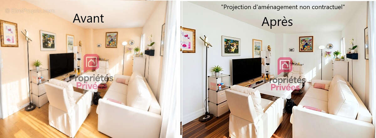DEPT 75 - PARIS 15 EME- Appartement 4 pièce(s) 66 m2, balcon, cave - photo 3