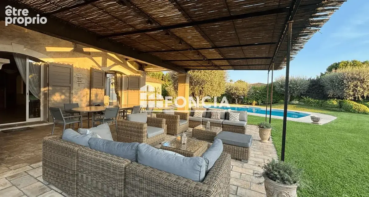Mougins propriete  sur 2200m2 de terrain paysage - viilla 5 pièces - 233 m² piscine pompe chaleur garage terrasses - photo 3