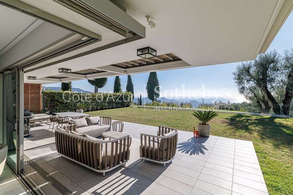 Villa appartement à Nice Gairaut, vue mer panoramique et domaine privé de prestige - photo 3