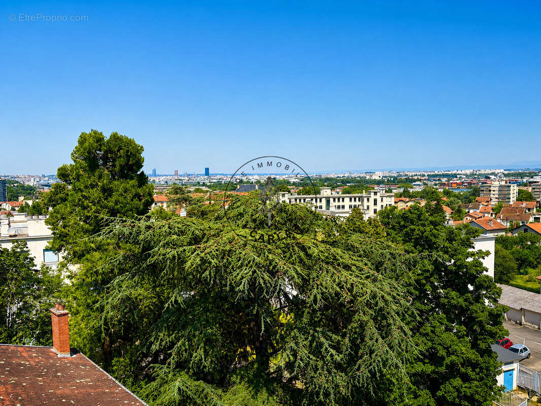 Oullins   Studio au dernier étage avec ascenseur, cave et vue dégagée - photo 4