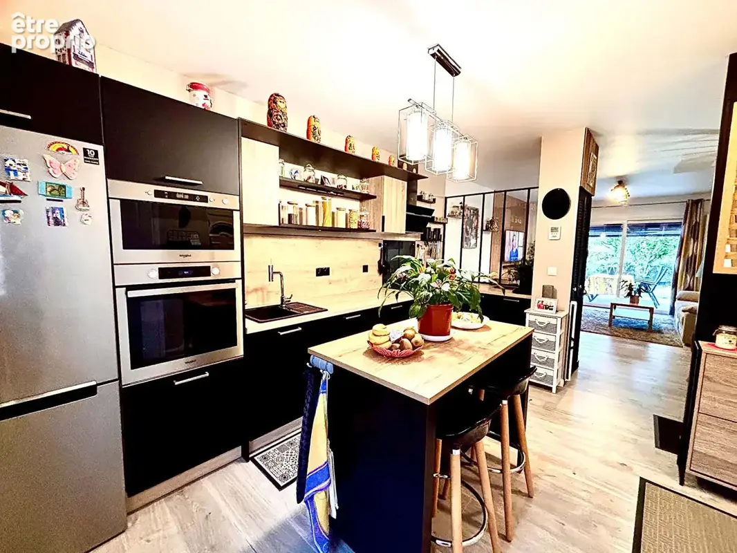Maison jumelée, duplex rez de jardin, lumineux, 64 m2, Albens - photo 4