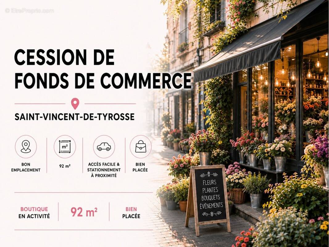 Commerce à SAINT-VINCENT-DE-TYROSSE