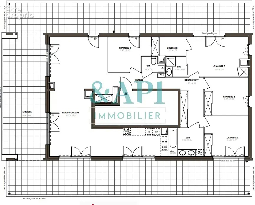 Thonon-Les-Bains: Appartement 5 pièce en attique - photo 2