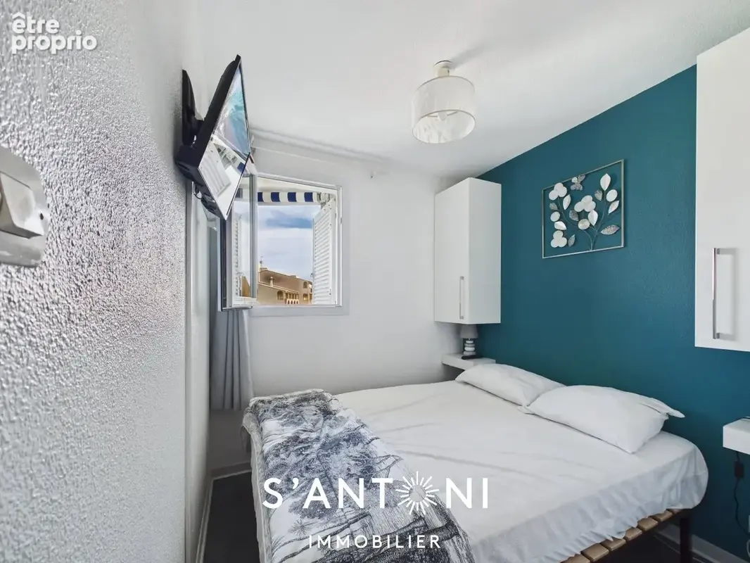 Le cap d'agde - richelieu  t2 cabine avec vue piscine et port, grande loggia sud - photo 8