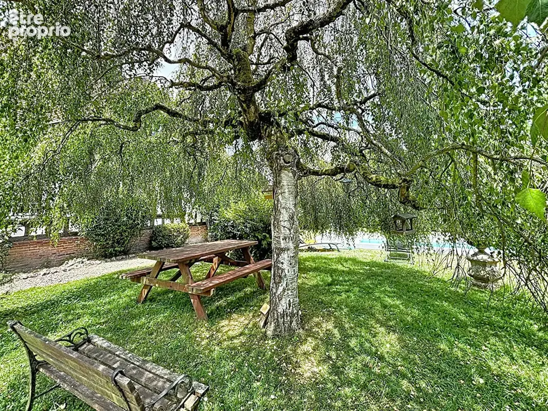 À proximité de Gisors  - propriété avec deux maisons - 5 chambres - piscine chauffée - photo 15
