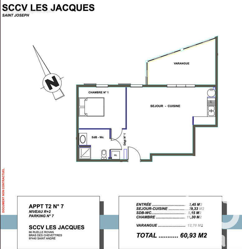 Photo 6 - Appartement à SAINT-JOSEPH