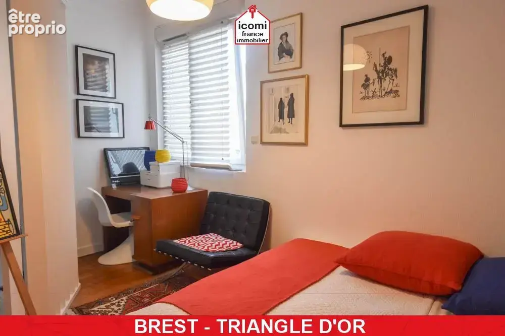 Finistere - brest (29200) - a vendre - appartement duplex de 110 m²- 3 chambres - cave - ascenseur - dalle beton - chauffage ind - photo 9