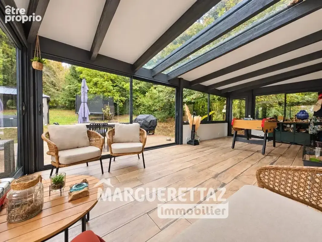 VIUZ-EN-SALLAZ – Maison familiale avec magnifique terrain arboré - photo 3