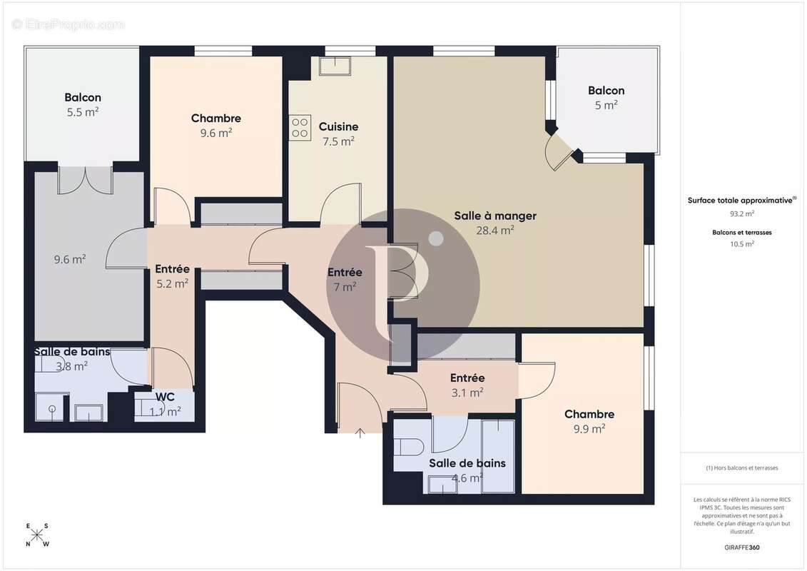 Appartement à VERRIERES-LE-BUISSON