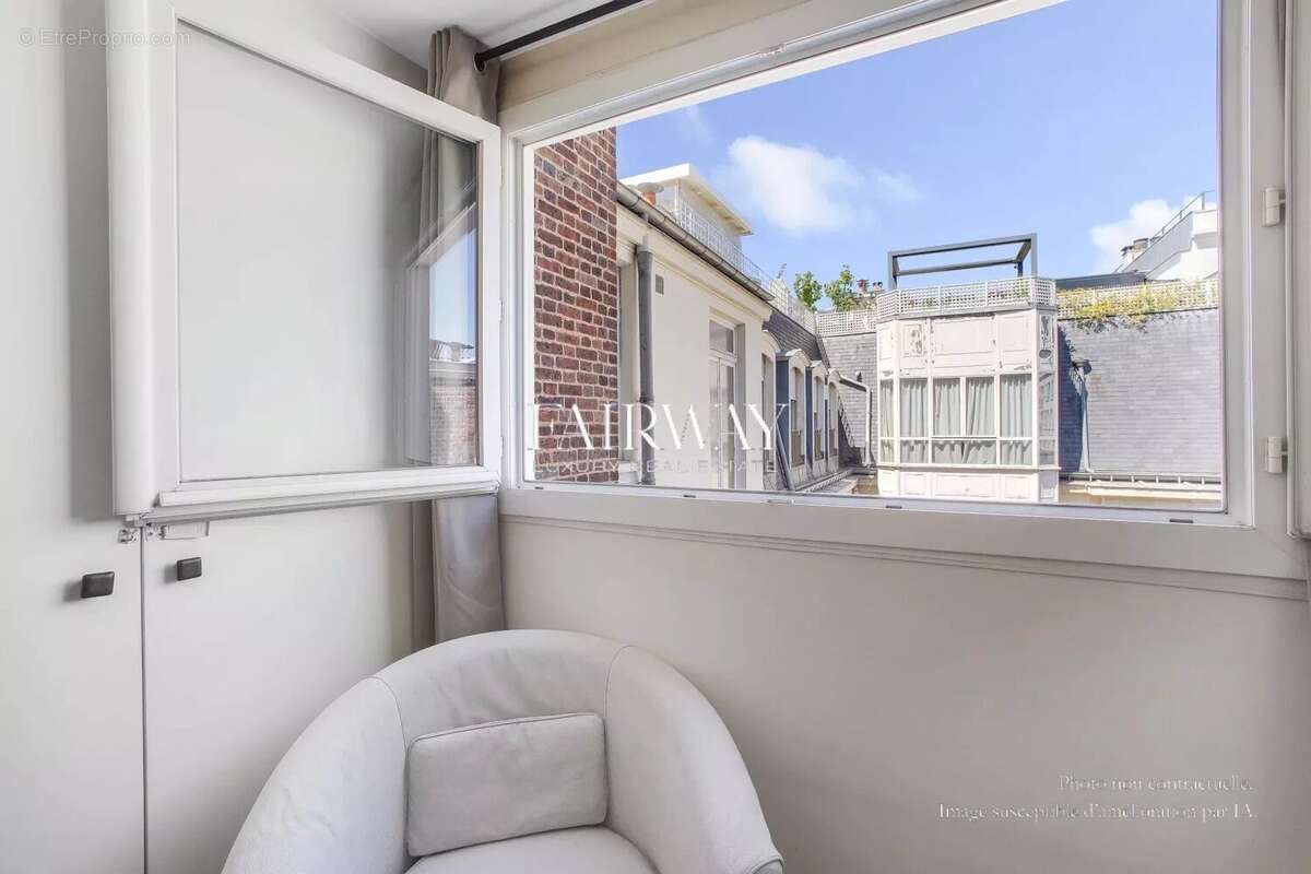 Appartement de charme de 54m² avec 1 chambre au dernier étage dans le 16ᵉ arrondissement de Paris - photo 2
