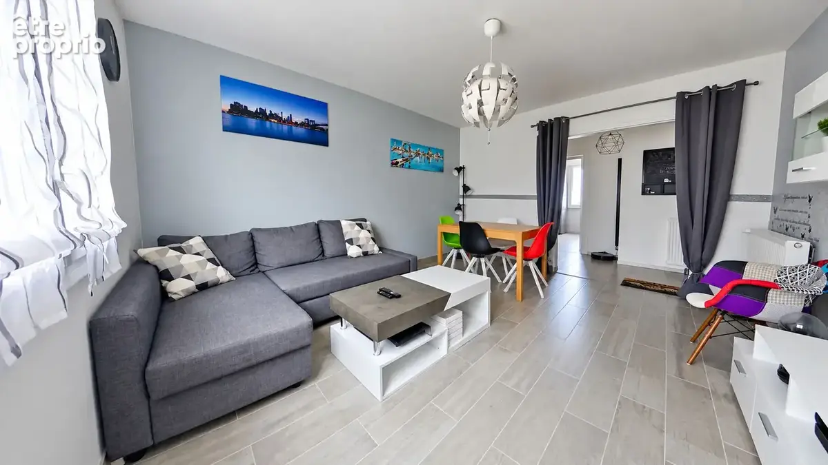 Doulon - Apt T3 traversant de 60 m² avec cave et parking - photo 2