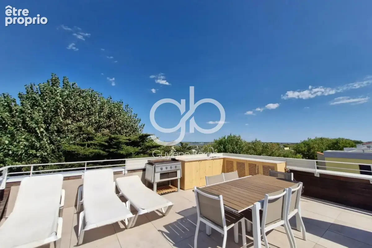Duplex T5 de 125m2 vue mer + rooftop  à Palavas-les-Flots (34250). - photo 10