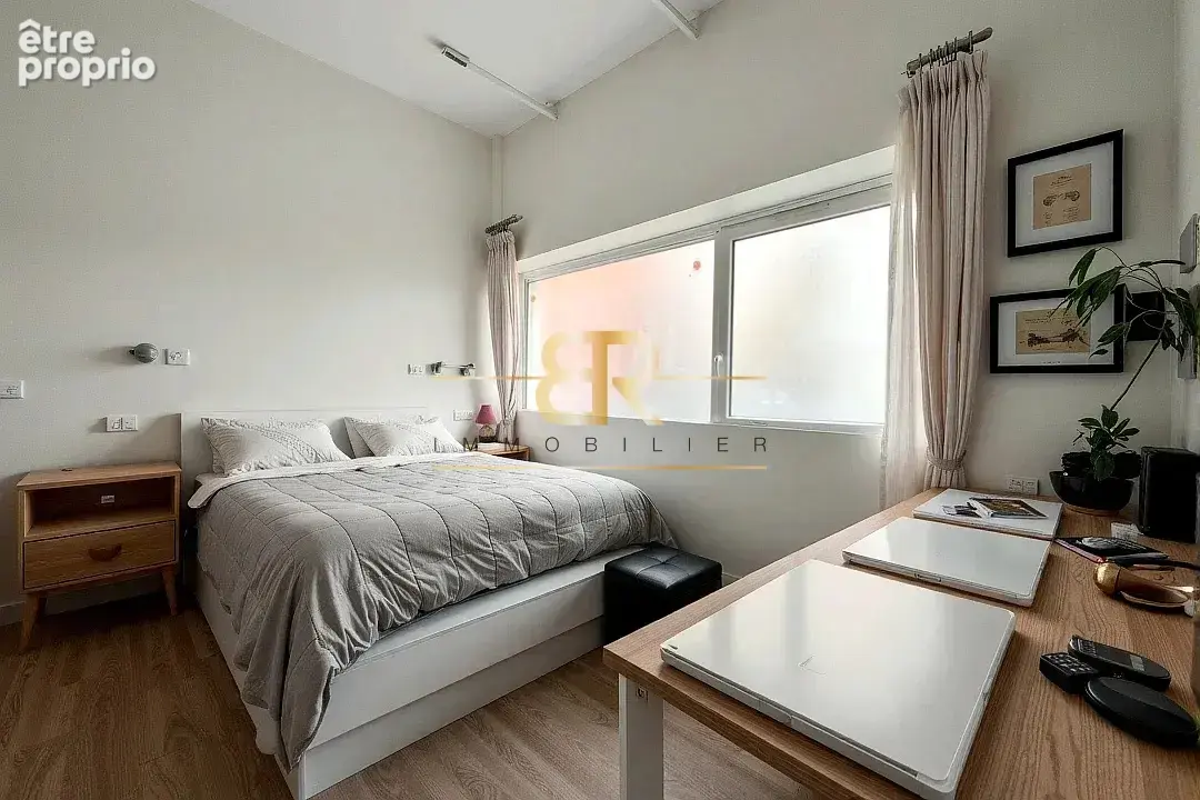 2 pièces   belle hauteur 3,20 m   art déco - photo 5