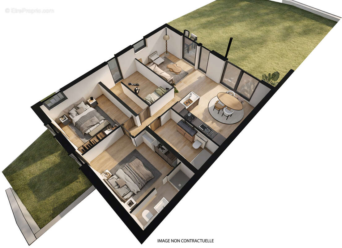 Appartement à DRUMETTAZ-CLARAFOND