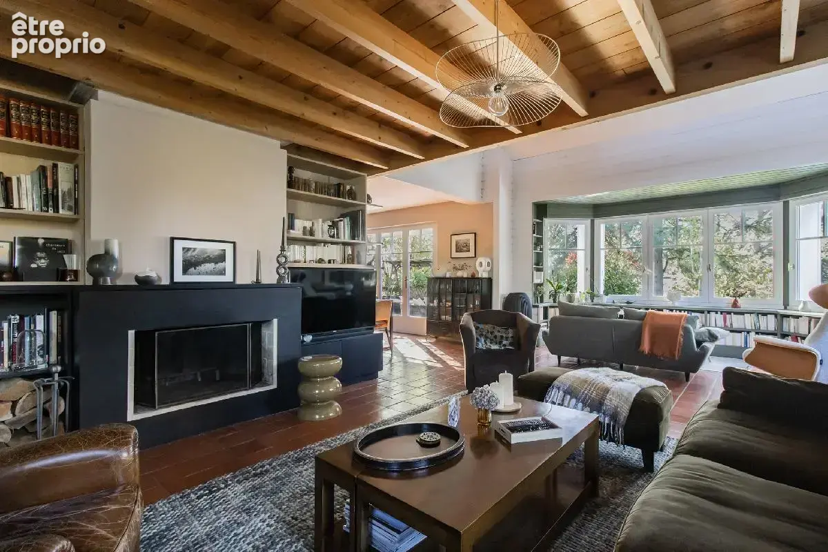Quartier pierre percee - maison d'architecte  - 268 m² - 5 chambres - bureau - piscine - terrain 1473 m² - photo 4