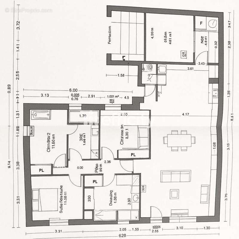 Maison 108 m² à Neuville-De-Poitou  - photo 16