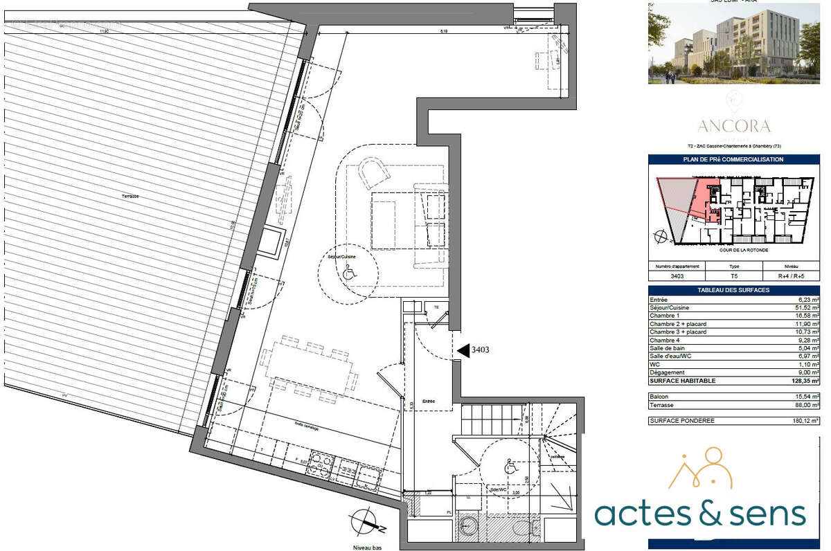 Appartement à CHAMBERY