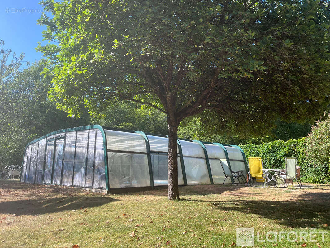 Longère de caractère avec piscine couverte et jardin sans vis-à-vis - photo 14