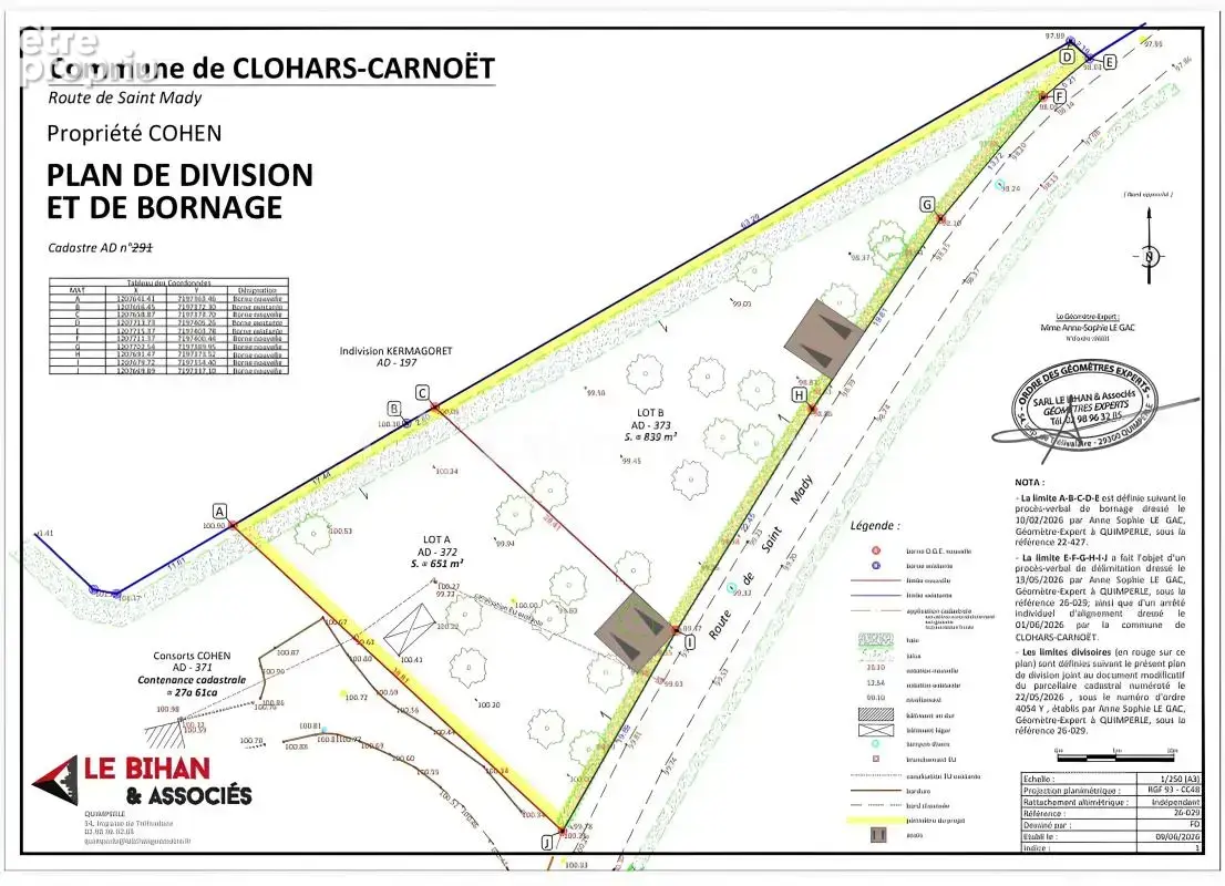 Terrain constructible de 651 m² – Clohars-Carnoët (Hors lotissement) - photo 4