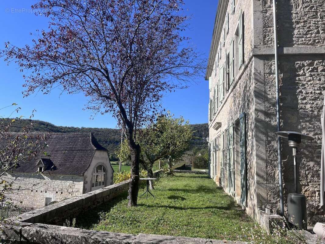 Façade sud - Maison à CAJARC