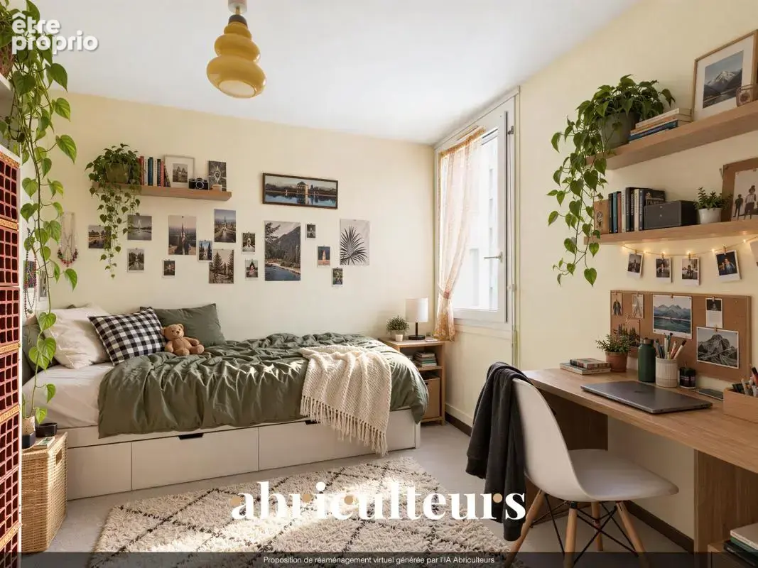 Talence : T4 traversant de 80 m² avec balcon, parking et cellier, à rafraîchir - photo 4