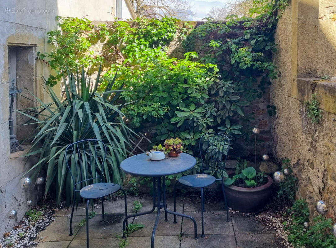 terrace - Maison à LERAN