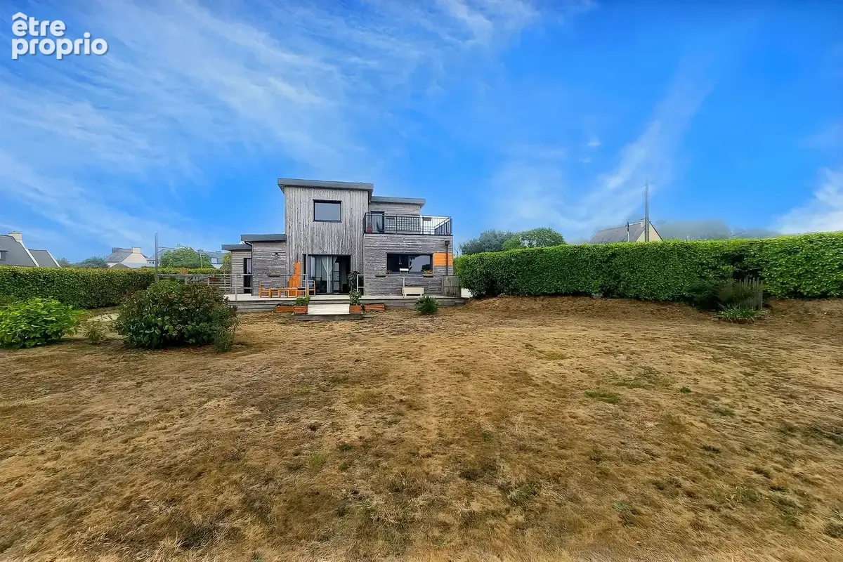Maison contemporaine VUE MER ossature bois  PLAIN-PIED à vendre 6 pièces TELGRUC SUR MER (29) - photo 22