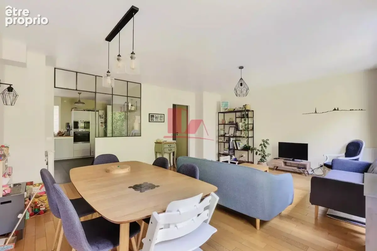 Vanves parc pic - duplex 4 pieces de 94 m² - jardin de 46 m² - parking - photo 3