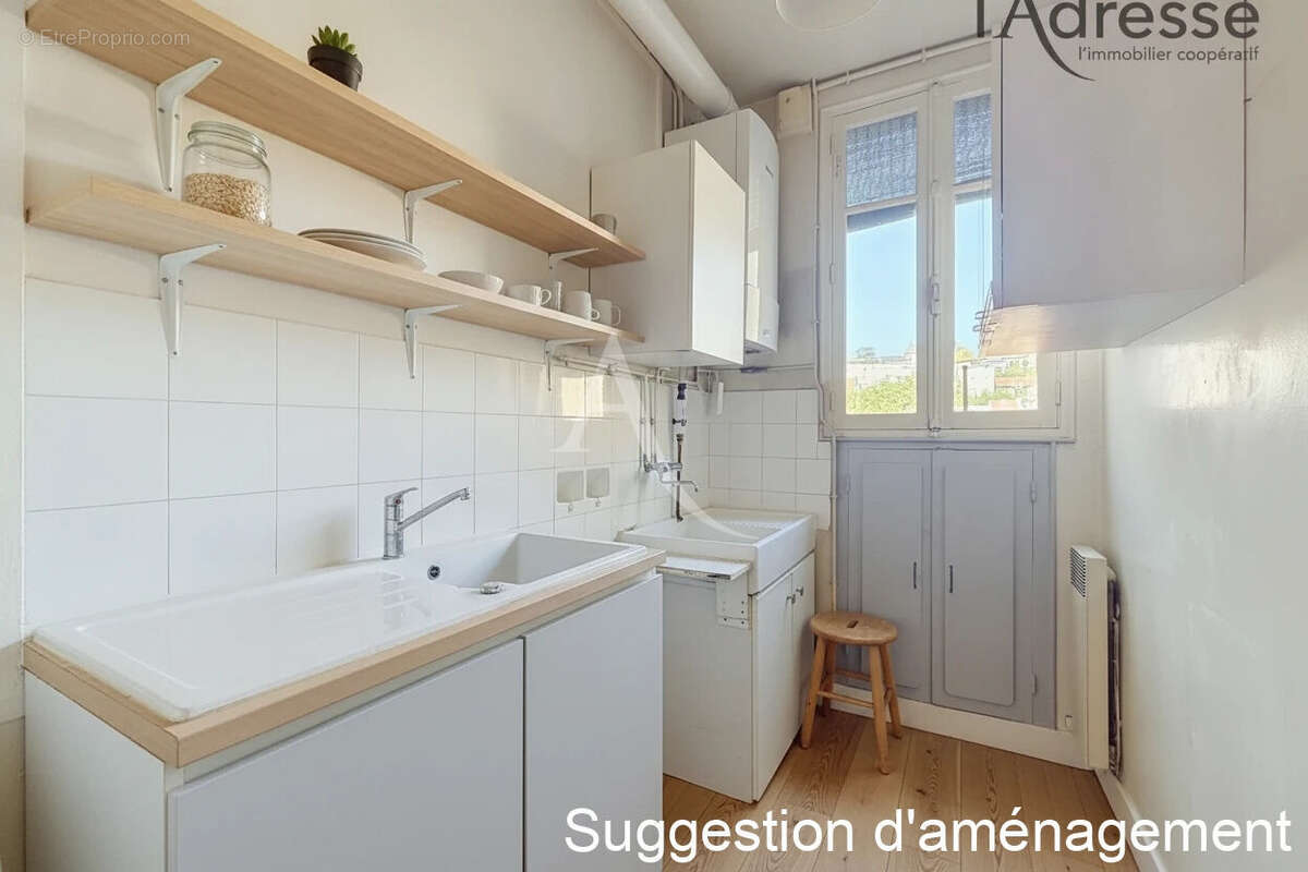 Suresnes Carnot - Appartement 3 pièces 42m² avec beau potentiel - photo 4
