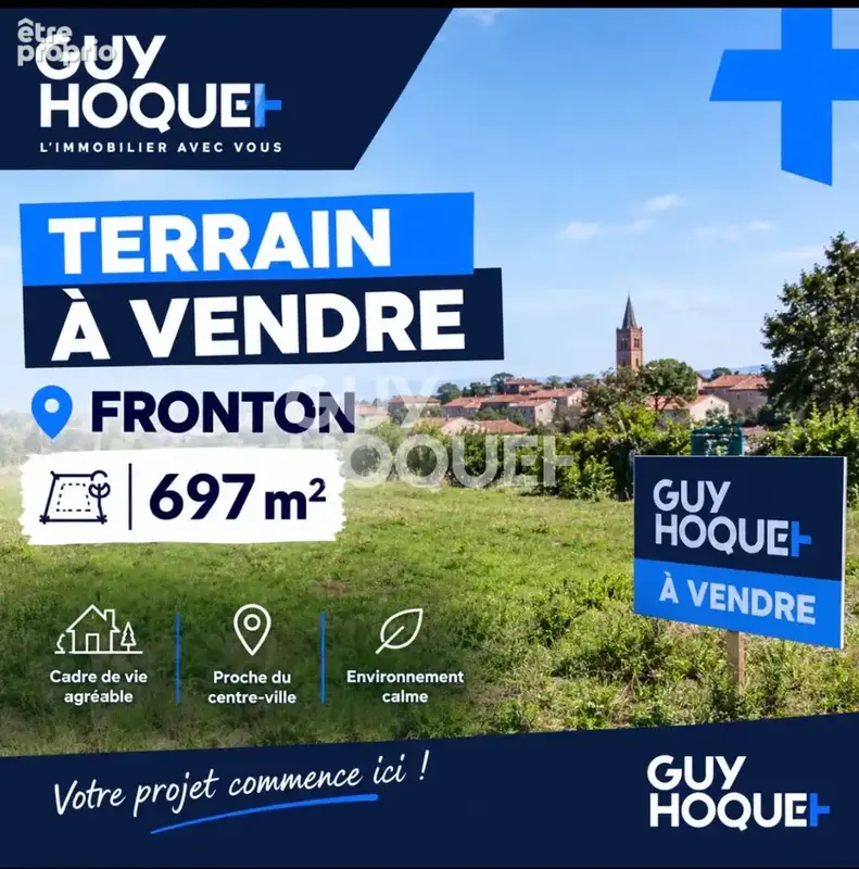 Photo Terrain à Fronton au prix de 76 100€