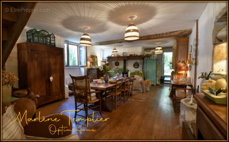 Maison de village de caractère 190 m² + grange & jardin 400 m² — Lucq de Béarn - photo 2