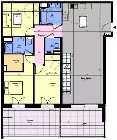 Appartement à CHATEAUNEUF-GRASSE