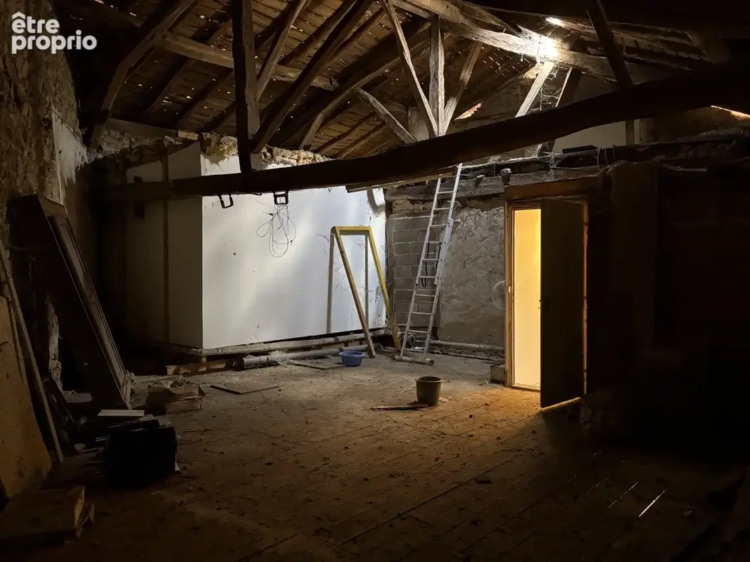 Saint-Mathieu : jolie maison du bourg de 3 pièces avec garage, terrasse et jardin clos - photo 15