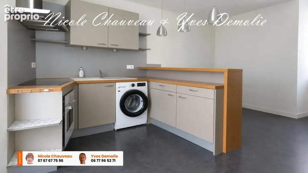 Issoire 63500 – maison de ville 88 m² rénovée – 2 chambres – garage – revenu locatif - 179 000€aison à vendre 4 pièces issoire ( - photo 3