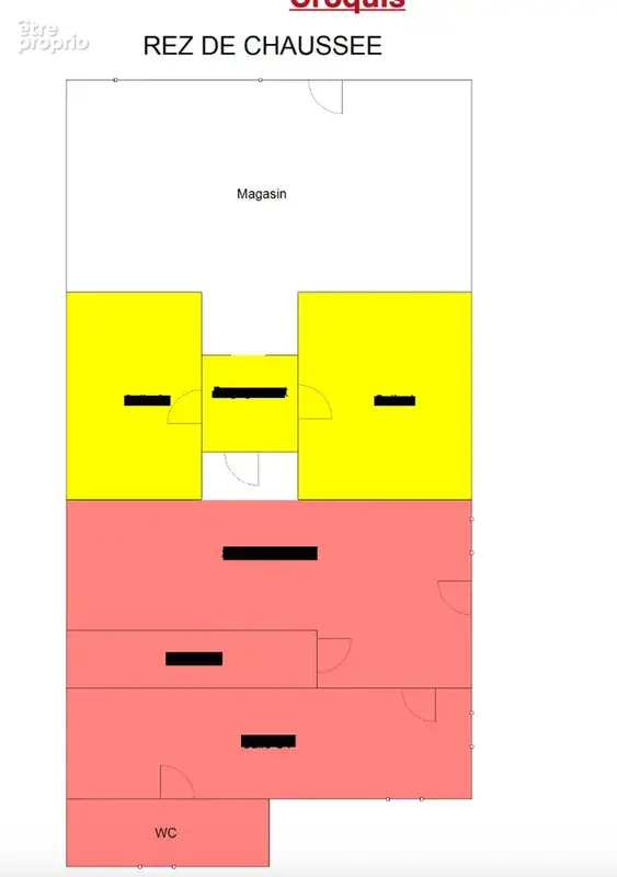 Immeuble de rapport avec local commercial et deux appartements - Environ 200 m²  -Fort potentiel - photo 16