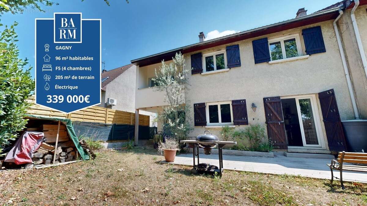 Maison à GAGNY